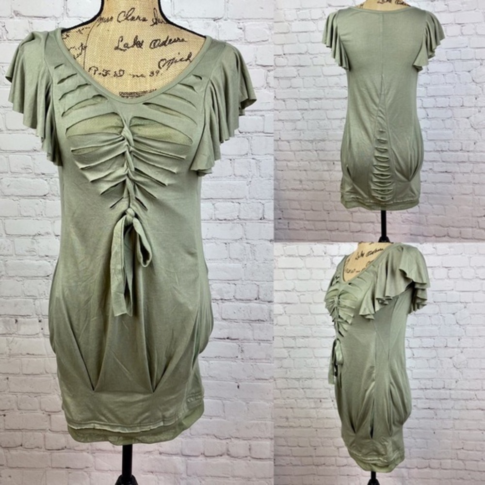 Mur Mur T Shirt Cut/Tied Dress